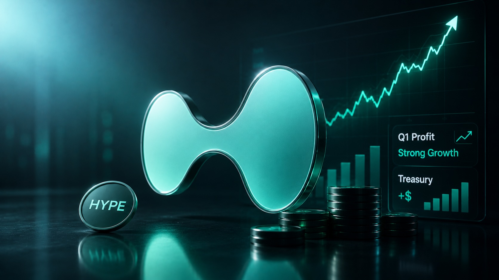 Hyperliquid posts 2.5M Q1 profit as HYPE rally lifts treasury