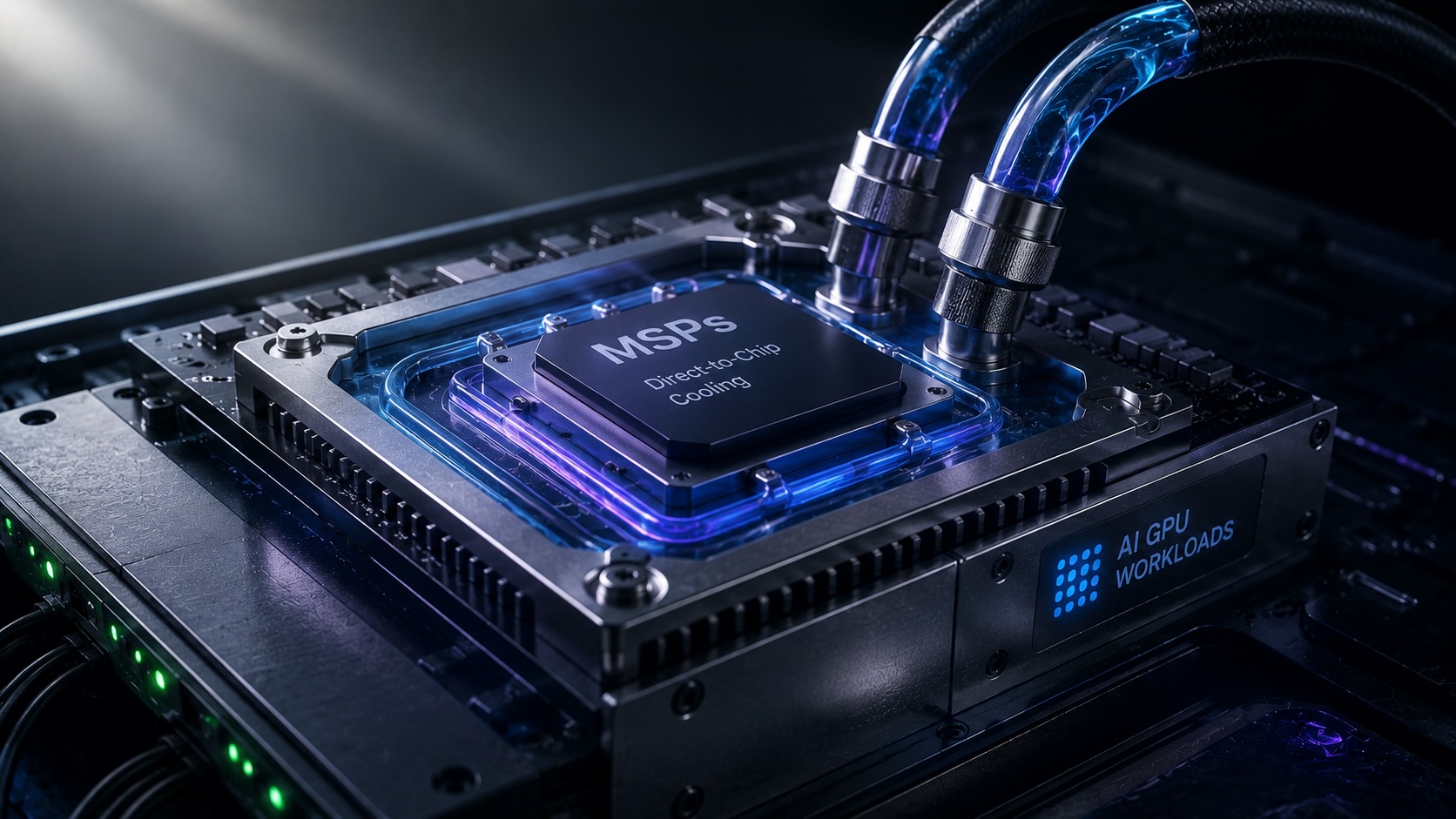 MSPs adopt direct-to-chip cooling for AI workloads