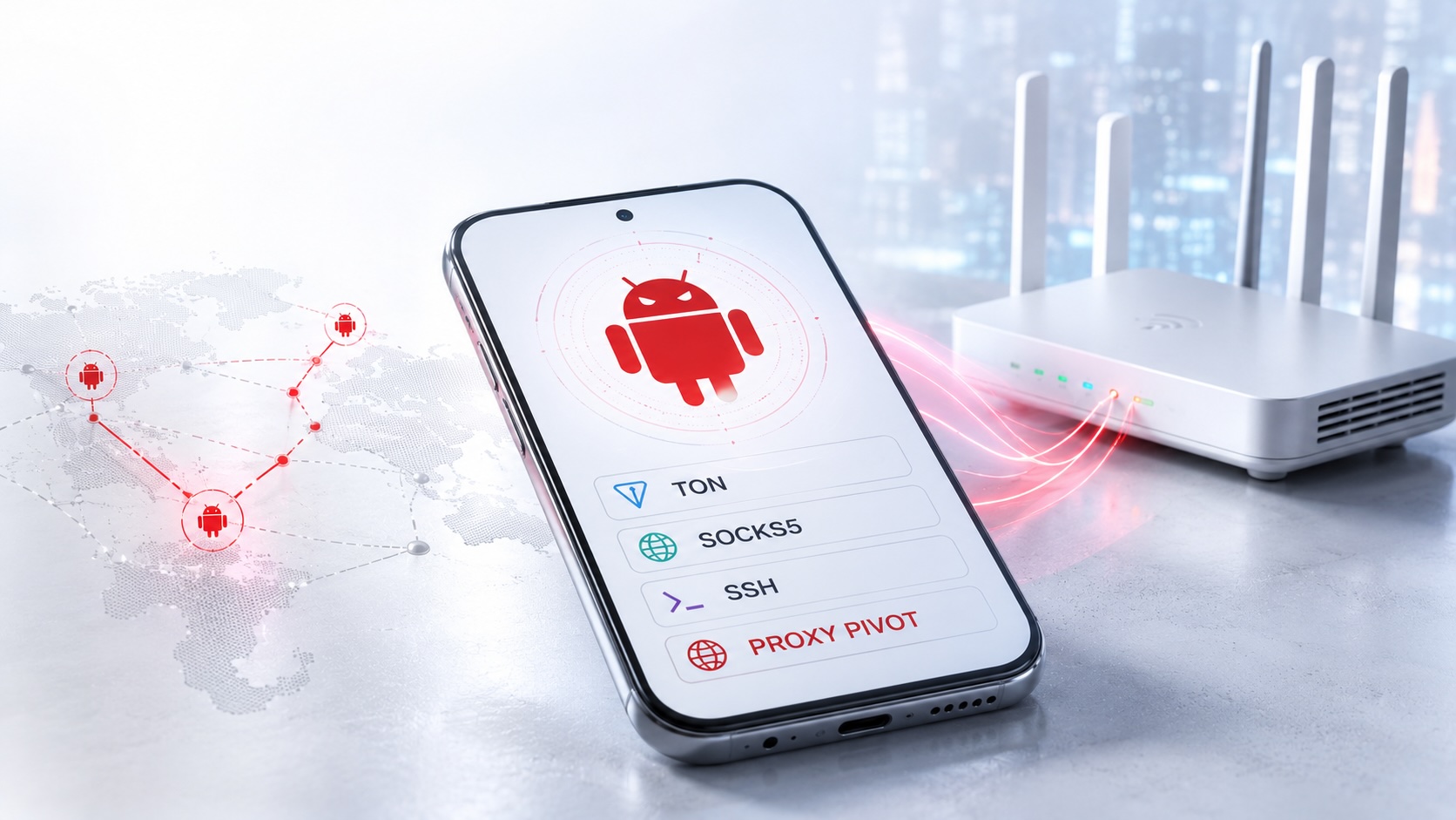TrickMo Android trojan uses TON, SOCKS5 to pivot phones