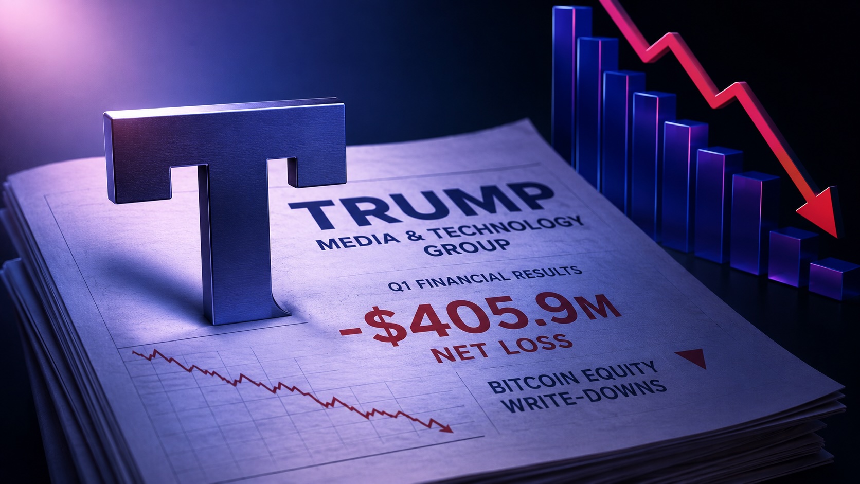 Trump Media posts $405.9M Q1 loss on Bitcoin, equity write-downs