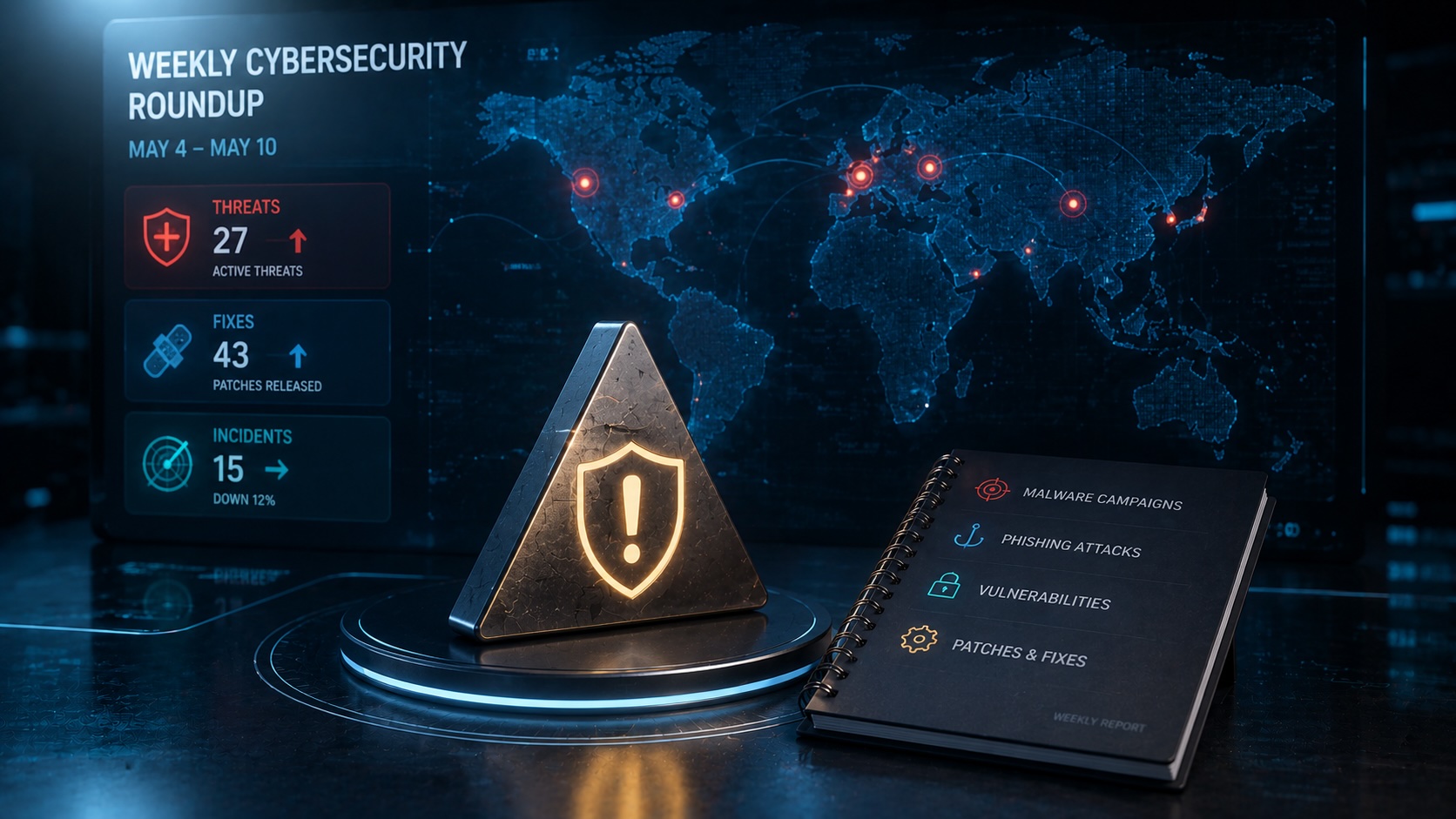 Weekly cybersecurity roundup: May 4-10 threats and fixes