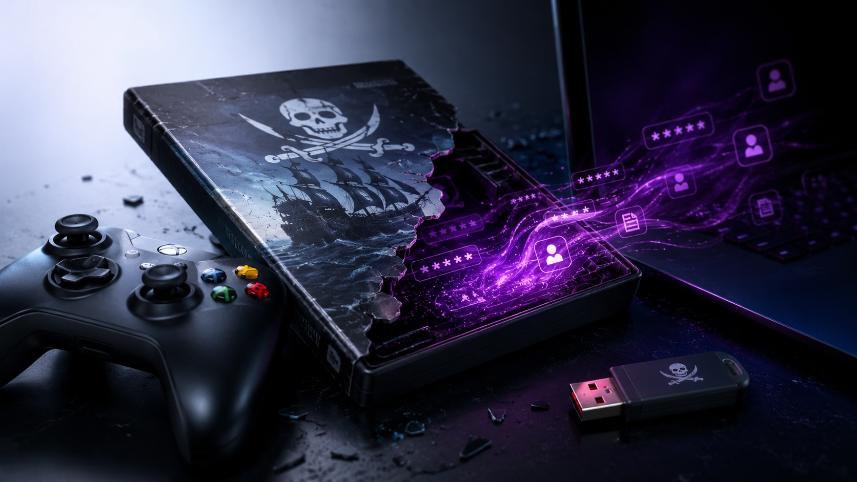 Malware in Pirated PC Games Steals Passwords and Crypto